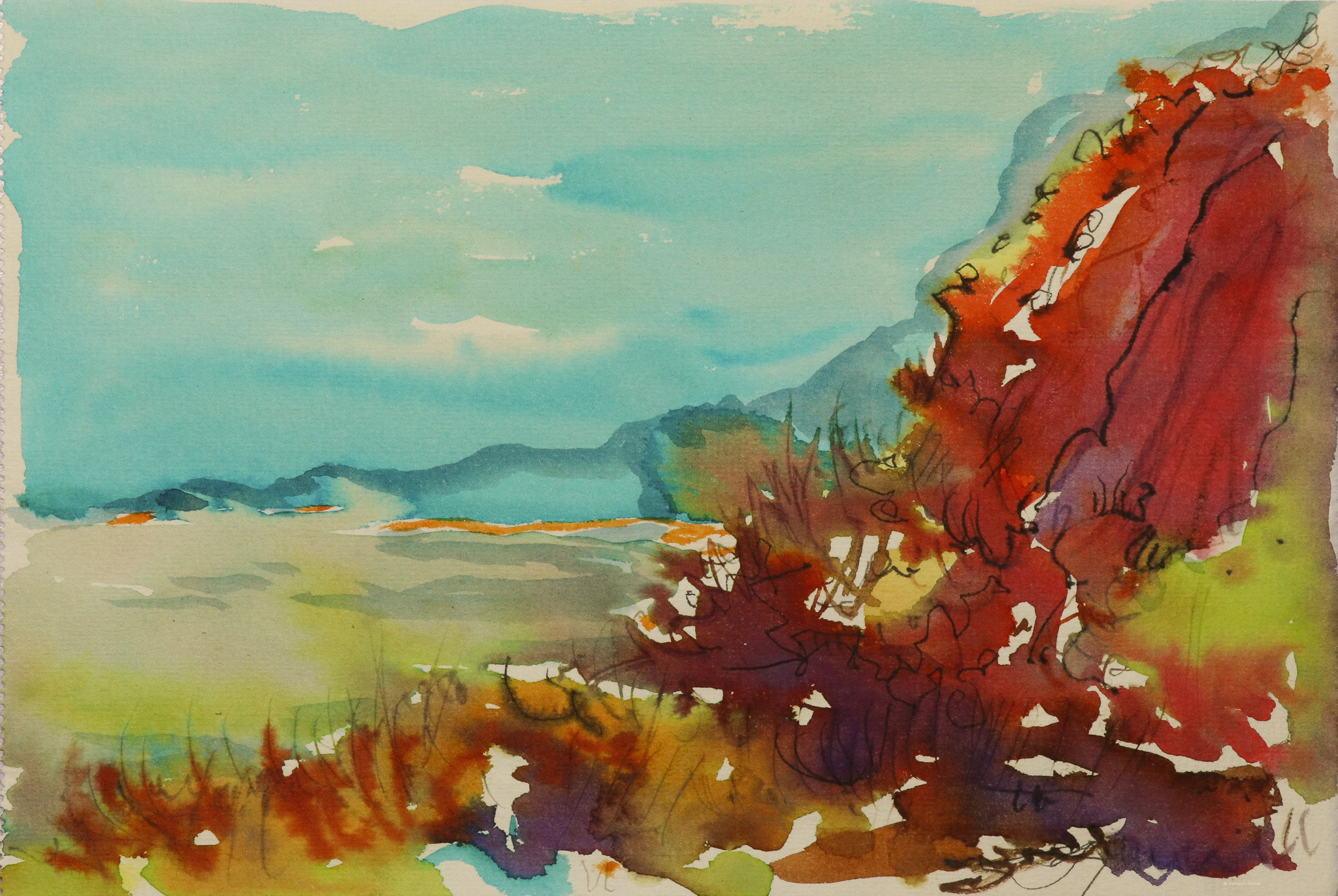 Roter Steilhang